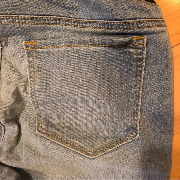 LOFT Maternity Raw Edge Skinny Jeans EUC - Picture 6 of 7